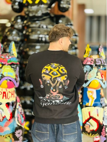 سویشرت پشت طرح دار کد 3368